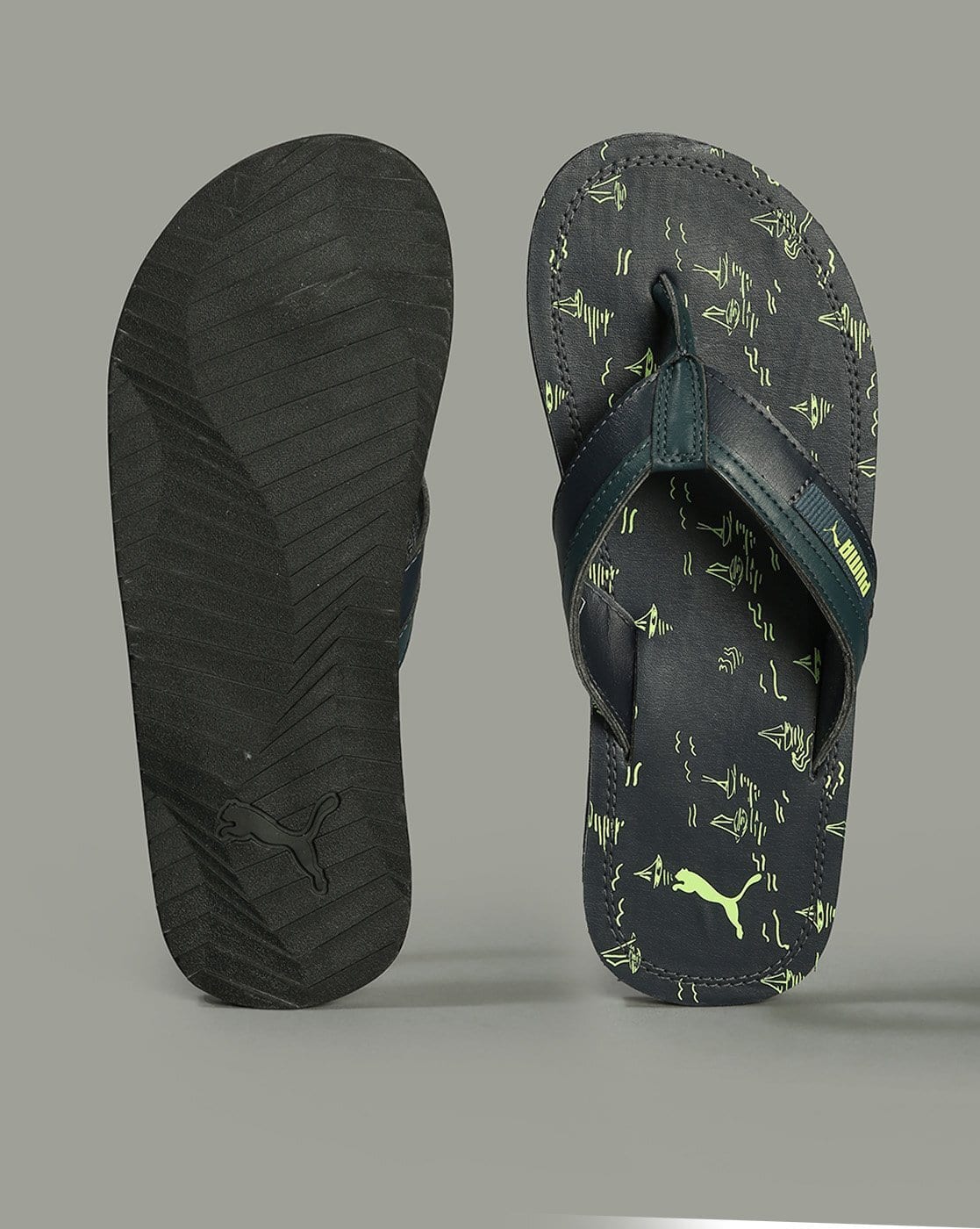 Men Ketava V Thong-Strap Flip-Flops