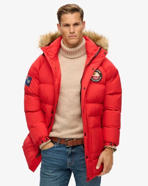 Everest Longline Baffled Parka Jacket