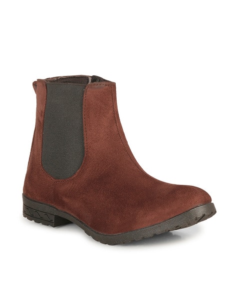 Buy Brown Boots for Women by ISHRANSH Online
