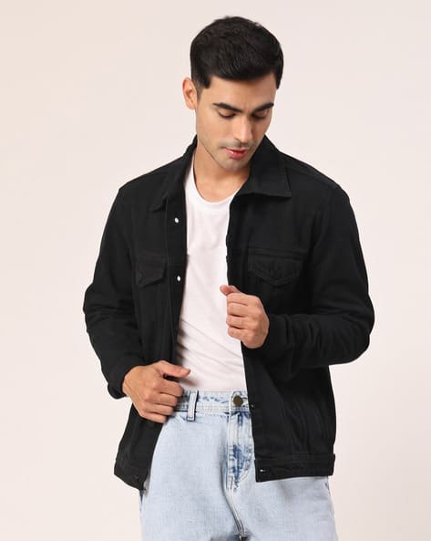 Buy Black Jackets Coats for Men by STYLE QUOTIENT Online