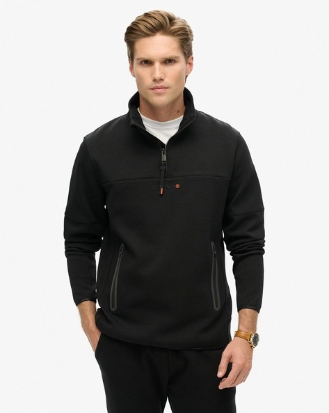 Superdry half zip hoodie sale