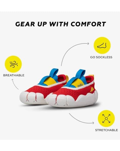 Buy Multicoloured Shoes for Boys by ARETTO Online - Main Image