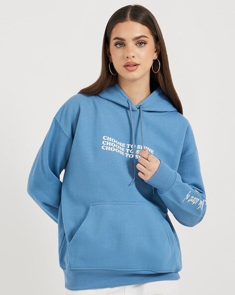 Buy Purple Sweatshirt & Hoodies for Women by MISCHIEF MONKEY