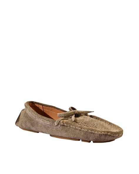 Eske Women Moccasins with Leather Upper