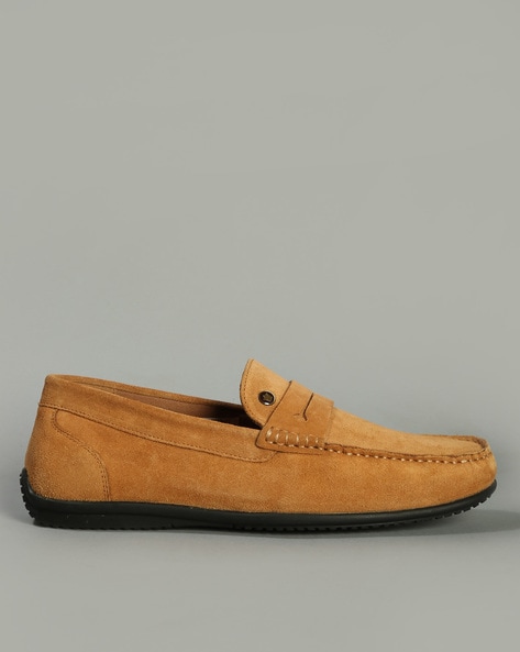 Louis Philippe Men Slip-On Loafers