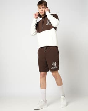 gap Solid Logo Embroidered Mid-Rise Shorts-picture-47