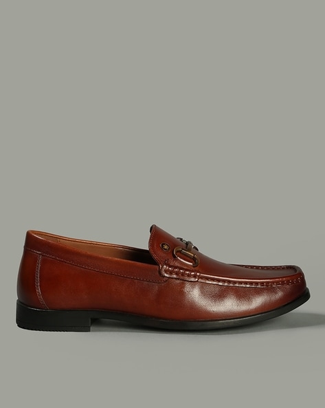 Louis Philippe Men Slip-On Loafers