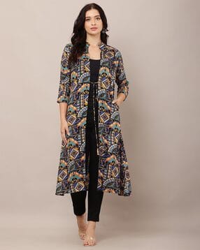 Women Geometric Shrug