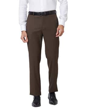 park avenue Men Relaxed Fit Trousers-picture-14