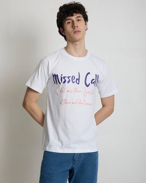 iVOC Men Typographic Regular Fit T-shirt