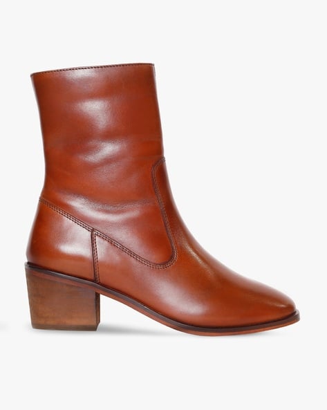 STEVE MADDEN Ankle-Length Boots with Zip Closure