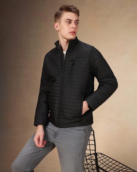 Men Quilted Jacket