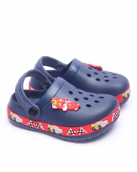 Boys Clogs with Car Accent