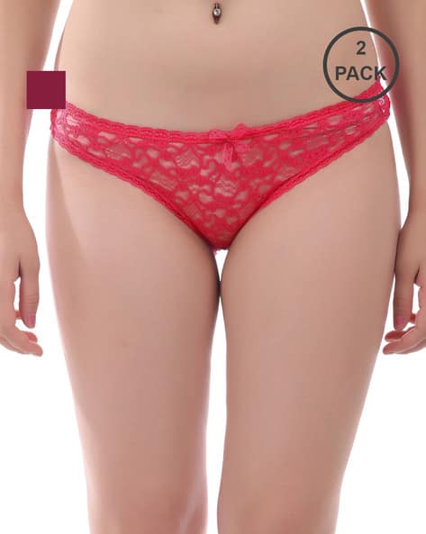 CUMSIN Women Pack of 2 Briefs