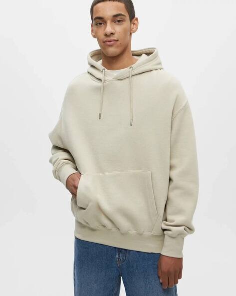 Buy Beige Sweatshirt Hoodies for Men by Datalact Online