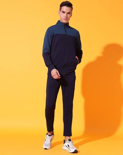 Buy Blue Tracksuits for Men by GLITO Online - Main Image