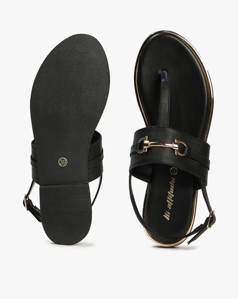 Ajio Strap Flat Sandals Ajio Thin Strappy Flat Sandals Women's