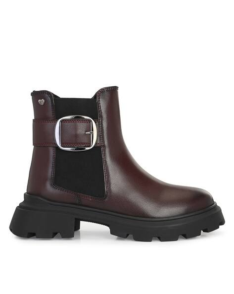 DELIZE Women Ankle-Length Boots with Synthetic upper