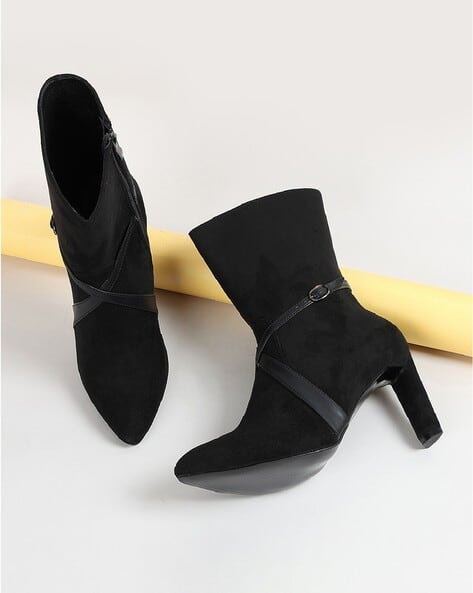 Buy Black Boots for Women by Ginger by lifestyle Online