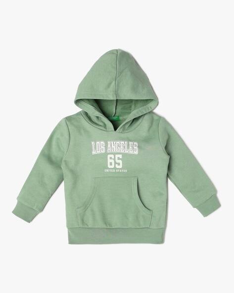 Buy Sage Green Sweatshirts Hoodie for Boys by UNITED COLORS OF