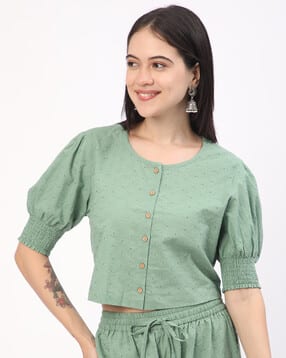r&b WomenSelf-design Top-picture-35