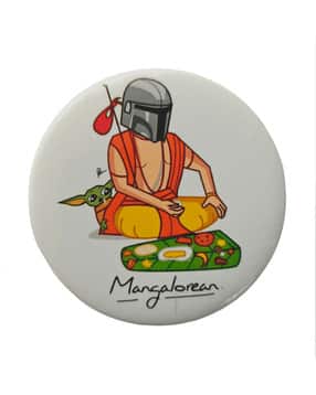 Graphicurry Mangalorean Fridge Magnet