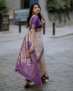 Ladies top saree clearance