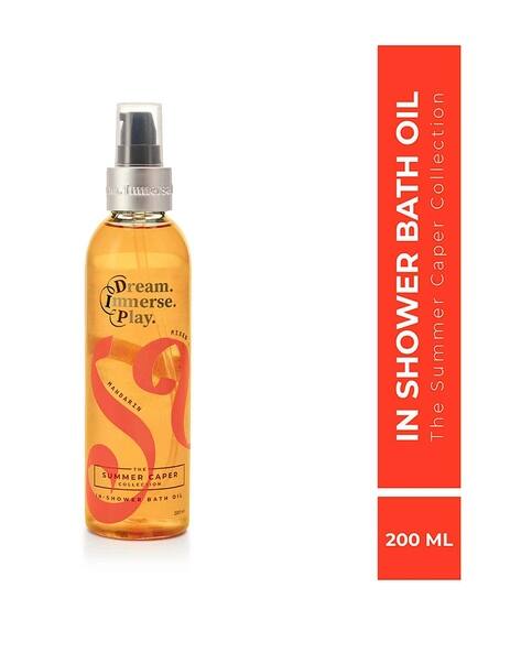 Dream. Immerse. Play. In-Shower Bath Oil The Summer Caper Collection