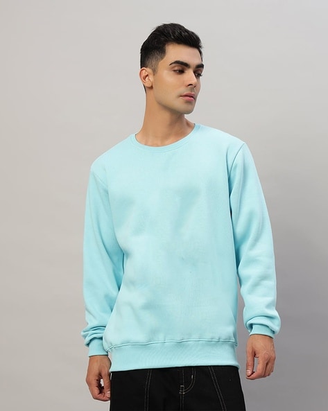 Buy Turquoise Sweatshirt Hoodies for Men by Juxar Online Ajio