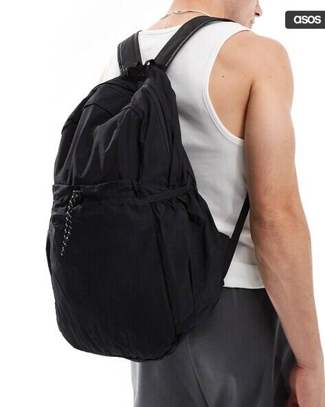 Soft Backpack with Ruched Front Pocket