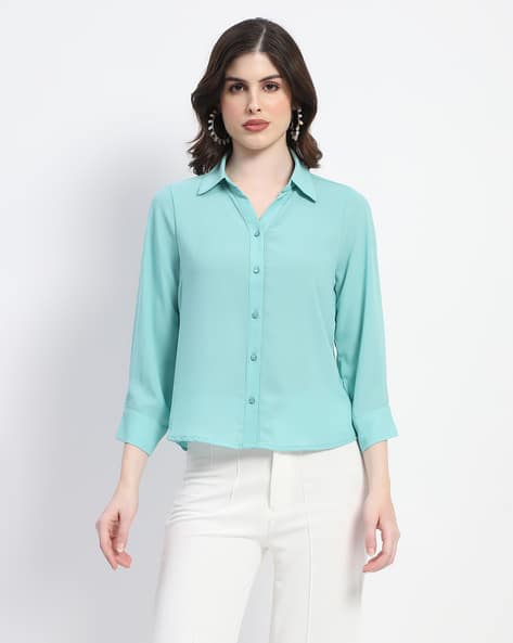 jade green dress shirt Pretty Stroll T-Shirt Dress in Jade – Impressions Online Boutique main image 1