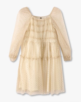rio girls Girls Metallic Fit & Flare Dress-picture-28