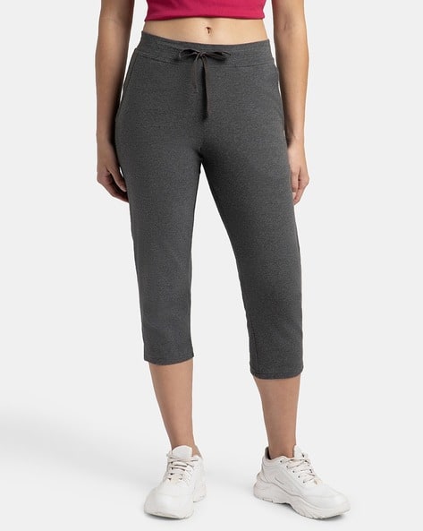 Athleisure Core Athletic Works Womens Knit Capri Buy Grey Pyjamas