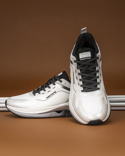 Men Low-Top Lace-Up Walking Shoes