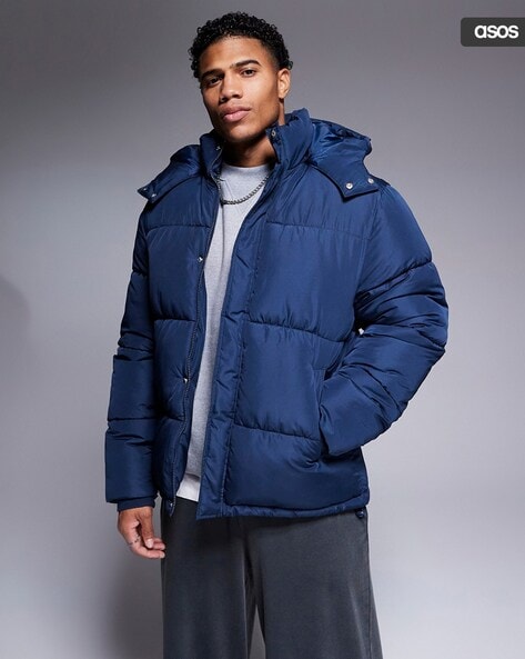 Puffer Jacket with Detachable Hood