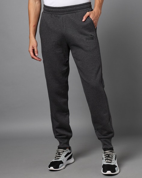 Men Logo Print Joggers with Elasticatec Waist