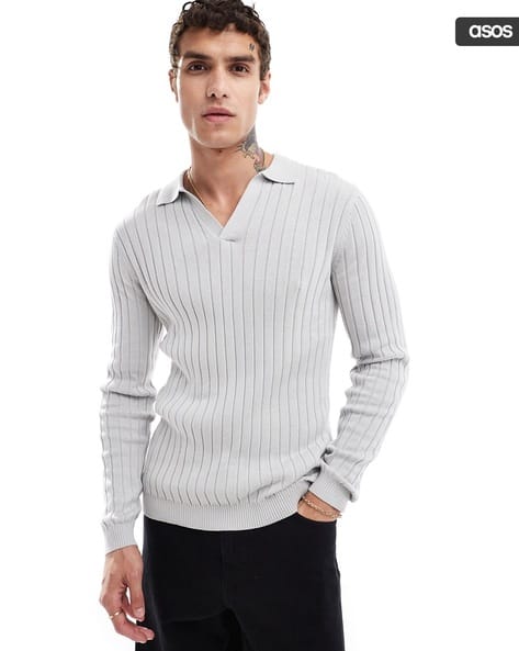 Buy Grey Sweaters Cardigans for Men by ASOS DESIGN Online