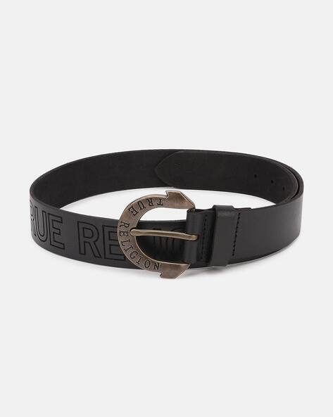 true religion belt black