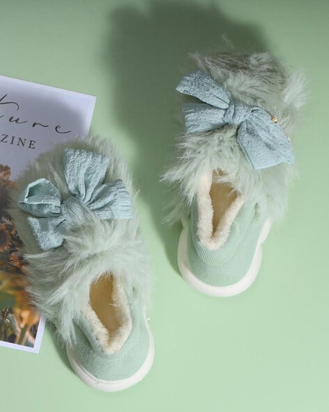 Buy Green Flip Flop Slippers for Women by DRUNKEN Online