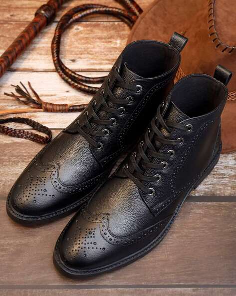 Men Ankle-Length Chukka Boots