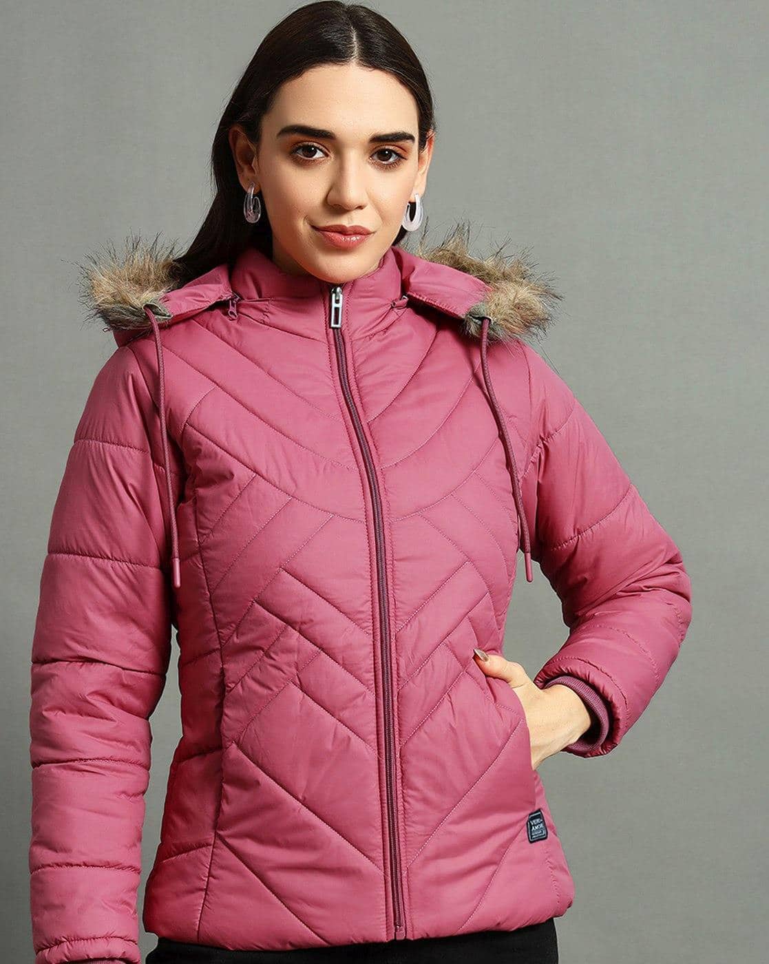 Buy Rose Gold Jackets & Coats for Women by Vero Amore Online