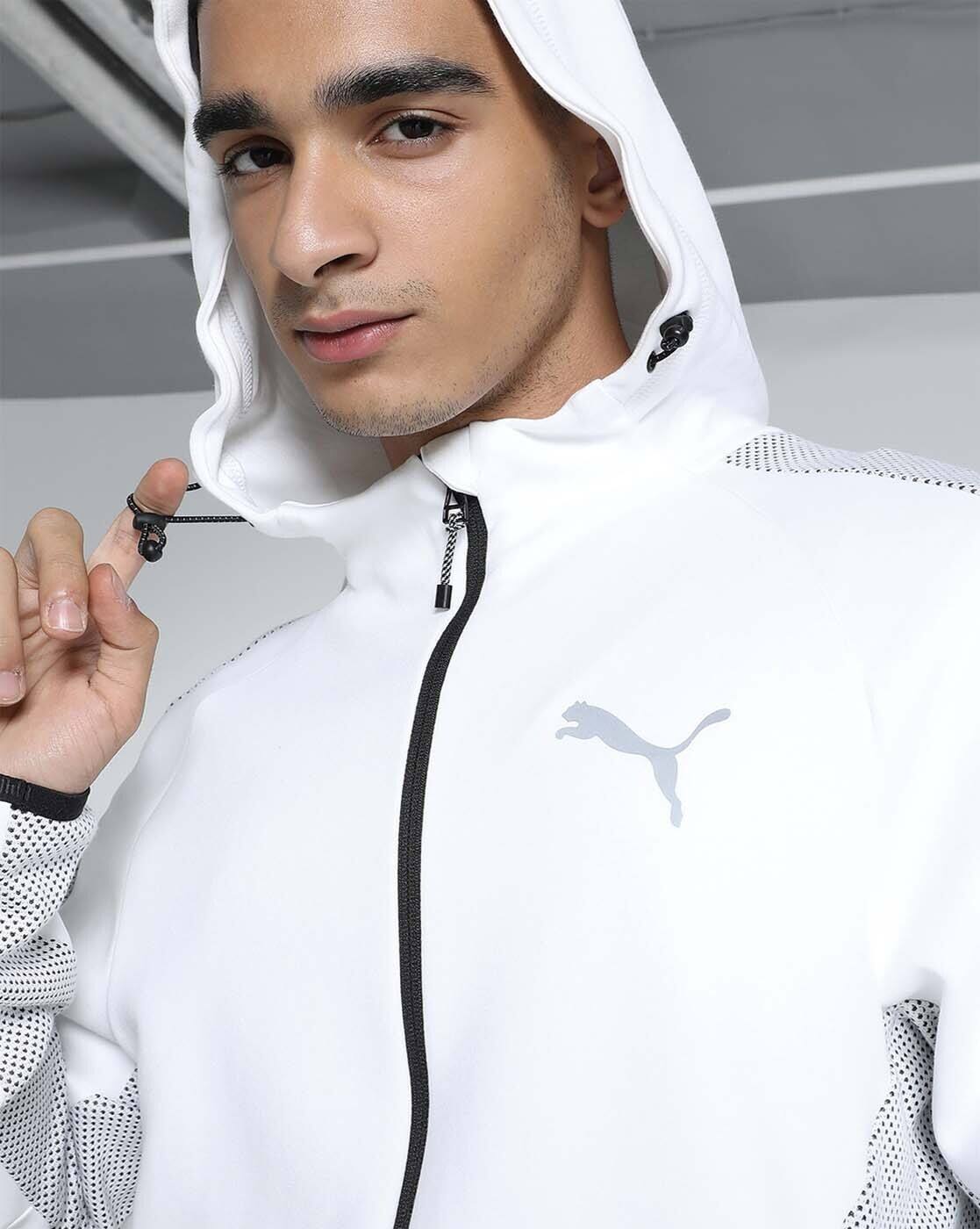 Buy PUMA White Jackets & Coats for Men by Puma Online | Ajio.com