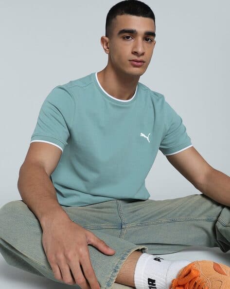 Puma Men's Jacquard Slim Fit Tee