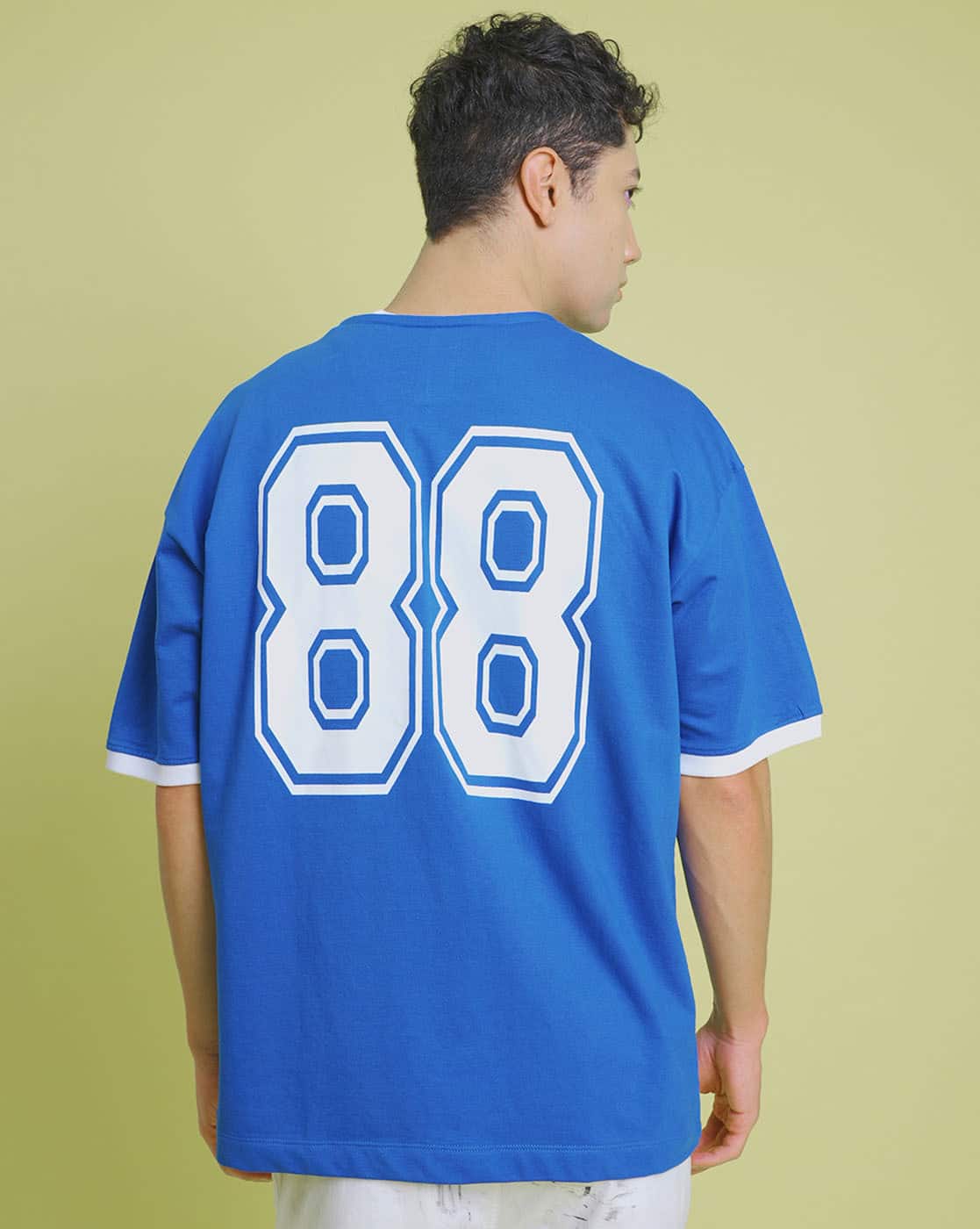 Buy URASTREET Men Typographic Print Oversiz Online | Ajio.com