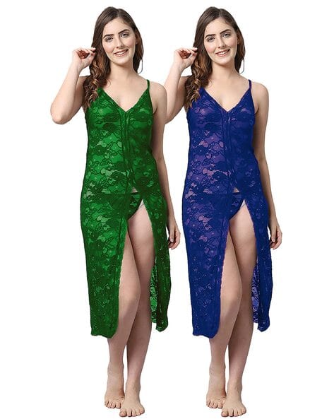 Buy Multi Nightshirts&Nighties for Women by FASHION COMFORTZ