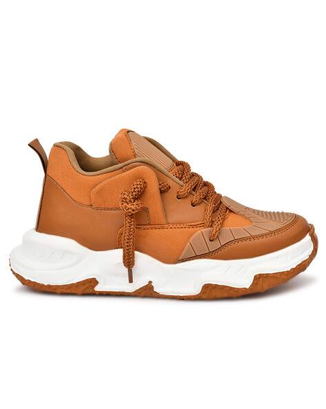 Leatherkraft Men Sports Shoes with Rubber upper