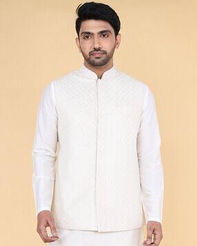 zois Men Stripes Nehru jacket-picture-47
