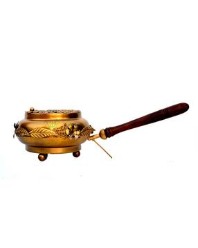Home Purifying Hand-Loban Incense Burner with Handle