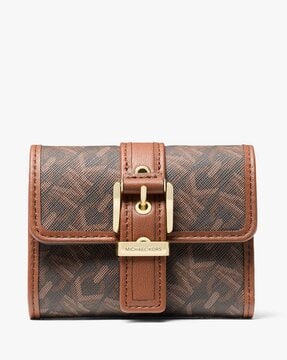 Buy Michael Kors Colby Small Empire Signature Logo Tri-Fold