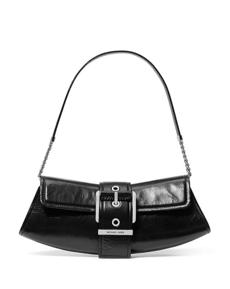 Buy Michael Kors Colby Small Crackled Leather Convertible Clutch